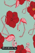 Blood Glucose Log: Flamingo Bird Cover