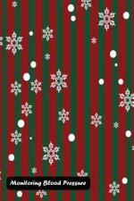 Monitoring Blood Pressure: Simple Retro Geometric Christmas Cover