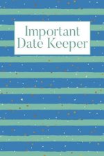 Important Date Keeper: Stripes
