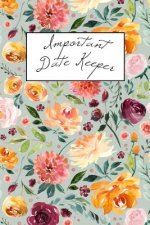 Important Date Keeper: Watercolor Floral