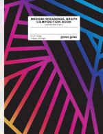 Medium Hexagonal Graph Composition Book: Geometric Prism (Style A)