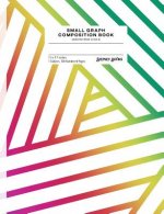 Small Graph Composition Book: Geometric Prism (Style B), Numbered Pages