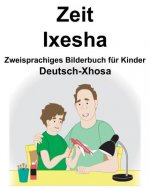 Deutsch-Xhosa Zeit/Ixesha Zweisprachiges Bilderbuch für Kinder