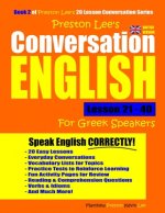Preston Lee's Conversation English For Greek Speakers Lesson 21 - 40 (British Version)