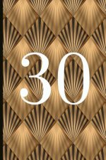 30: A Beautiful 30th Birthday Gift and Keepsake to Write Down Special Moments
