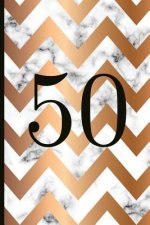 50: A Beautiful 50th Birthday Gift and Keepsake to Write Down Special Moments