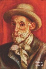Renoir Schrift: Zelfportret - Artistiek Notitieboek - Ideaal Voor School, Studie, Recepten of Wachtwoorden