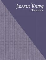 Japanese Writing Practice: A Book for Kanji, Kana, Hiragana, Katakana & Genkouyoushi Alphabet - Striped Kraft (Purple)