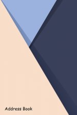 Address Book: For Contacts, Addresses, Phone, Email, Note, Emergency Contacts, Alphabetical Index With Abstract of color paper