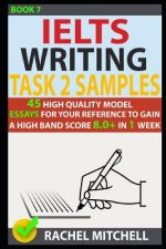 Ielts Writing Task 2 Samples: 45 High-Quality Model Essays for Your Reference to Gain a High Band Score 8.0+ in 1 Week (Book 7)