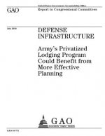 Defense infrastructure: Armys privatized lodging program could benefit from more effective planning: report to congressional committees.