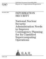 Information security: National Nuclear Security Administration needs to improve contingency planning for its classified supercomputing opera