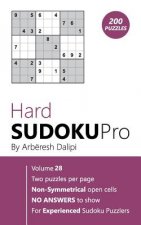 Hard Sudoku Pro: Book for Experienced Puzzlers (200 puzzles) Vol. 28