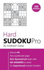 Hard Sudoku Pro: Book for Experienced Puzzlers (200 puzzles) Vol. 46