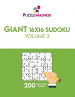 Giant 16x16 Sudoku: Volume 2