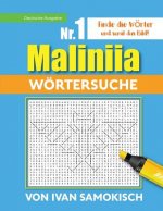 Maliniia Word Search Book Vol. I: Find words to reveal pictures! [GERMAN EDITION]