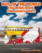 Bus Of The World Coloring book for Adults vol.3