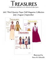 Treasures 2017 Third Quarter Paper Doll Magazine Collection: July-August-September