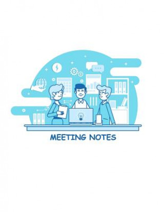 Meeting Notes: For project and task organization Sections include attendees, notes, and action items