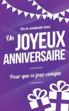 Joyeux anniversaire: Carte d'anniversaire: mini livre d'or (13x20cm) 