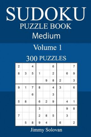 300 Medium Sudoku Puzzle Book