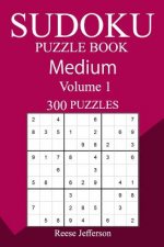 300 Medium Sudoku Puzzle Book