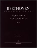 Symphonie Nr. 2 D-Dur op. 36, Partitur