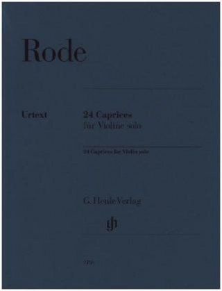 24 Caprices für Violine solo