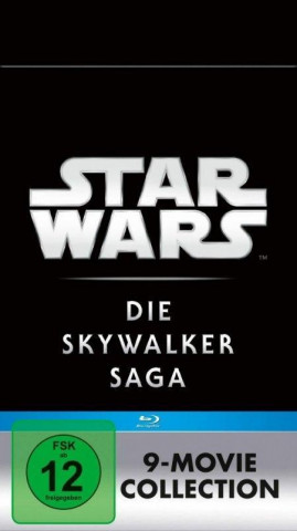 Star Wars 1 - 9 - Die Skywalker Saga, 18 Blu-ray