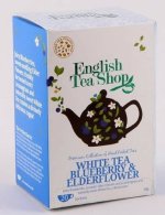 English Tea Shop Čaj bílý Bezový květ a borůvky, 20 sáčků