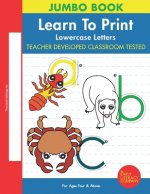 Learn To Print: Lowercase Letters