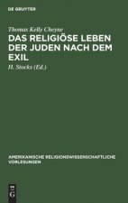 Religioese Leben Der Juden Nach Dem Exil