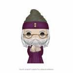 Funko POP! Vinyl: Harry Potter Figur Dumbledore w/Baby Harry 9 cm