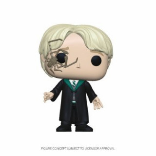 Funko POP! Vinyl: Harry Potter Figur Malfoy w/Whip Spider 9 cm