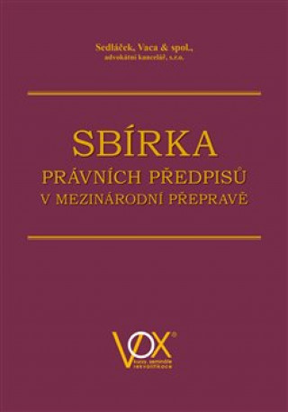 Sbírka právních předpisů v mezinárodní přepravě