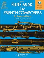 Flute Music by French Composers for Flute and Piano