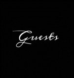 Guests Black Hardcover Guest Book Blank No Lines 64 Pages Keepsake Memory Book Sign In Registry for Visitors Comments Wedding Birthday Anniversary Chr