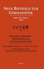Neue Beiträge zur Germanistik, Band 18 / Heft 1 / 2019