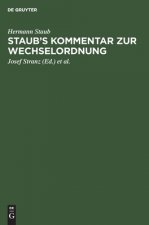 Staub's Kommentar Zur Wechselordnung