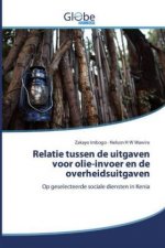Relatie tussen de uitgaven voor olie-invoer en de overheidsuitgaven