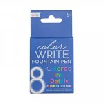Color Write Fountain Pens Colored Ink Refills - Set of 8