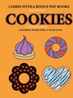 Coloring Book for 4-5 Year Olds (Cookies)