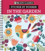 Brain Games - Sticker by Number: Garden Blooms