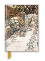 Arthur Rackham: Alice In Wonderland Tea Party (Foiled Blank Journal)