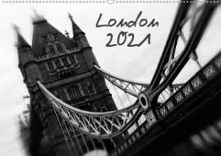 London (Wandkalender 2021 DIN A2 quer)