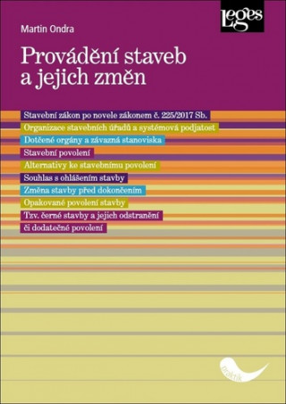 Provďż˝dďż˝nďż˝ staveb a jejich zmďż˝n