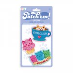 Patch Em Iron on Patch - Cat Café