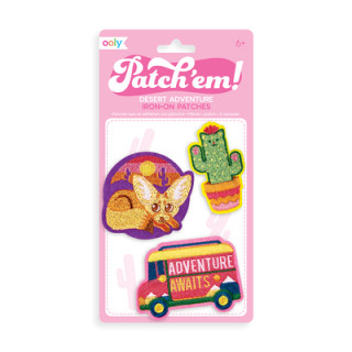 Patch Em Iron on Patch - Desert Adventure