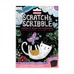 Mini Scratch & Scribble Art Kit - Cutie Cats