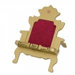 Throne Bppkchair Gold (Wood Bookholder)